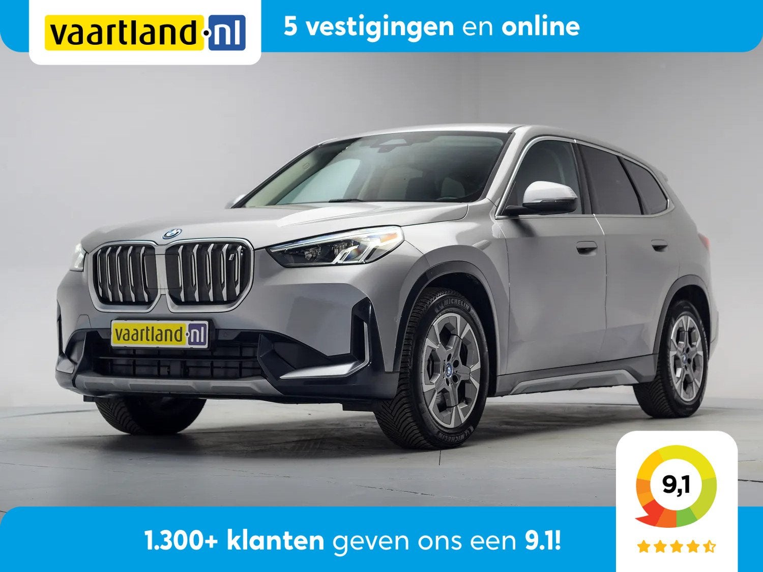 BMW iX1 xDrive30 Executive [ LED Leder Navi Camera ], Auto's, Automaat, 0 cilinders, Gebruikt, 33 min