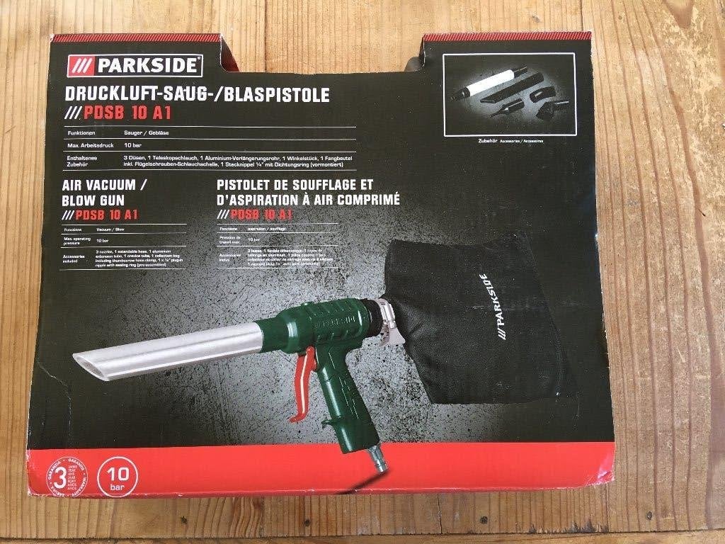 NIEUW! Compressor Venturi Blaaspistool/Luchtpistool - 10 bar, Doe-het-zelf en Verbouw, Compressors, 6 tot 10 bar, Nieuw, Ophalen of Verzenden