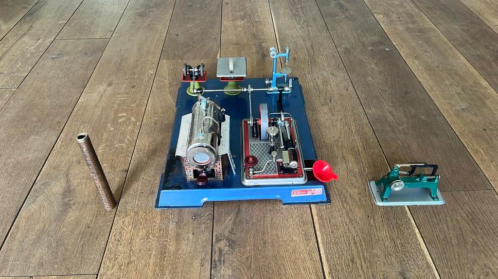 Wilesco D161 Stoommachine, Verzamelen, Ophalen, Gebruikt