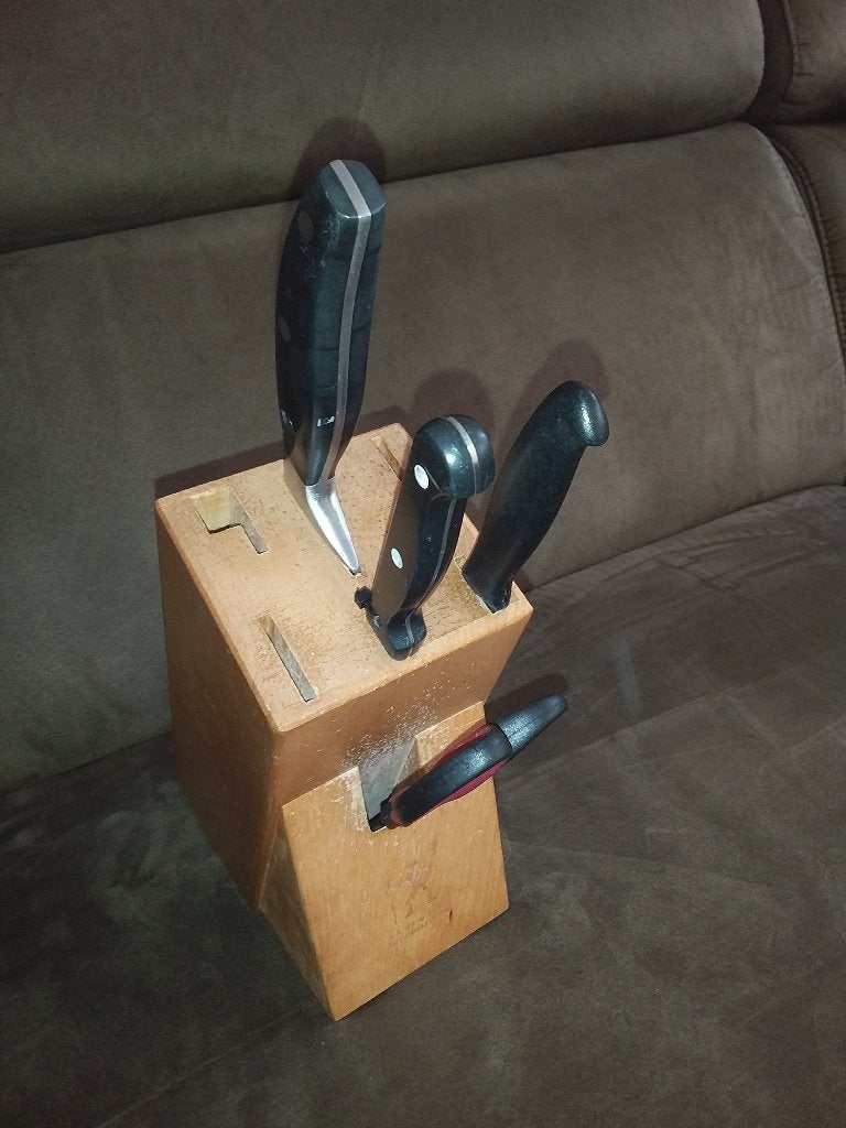 Messenblok, Ophalen, Hout, Overige merken, Overige typen