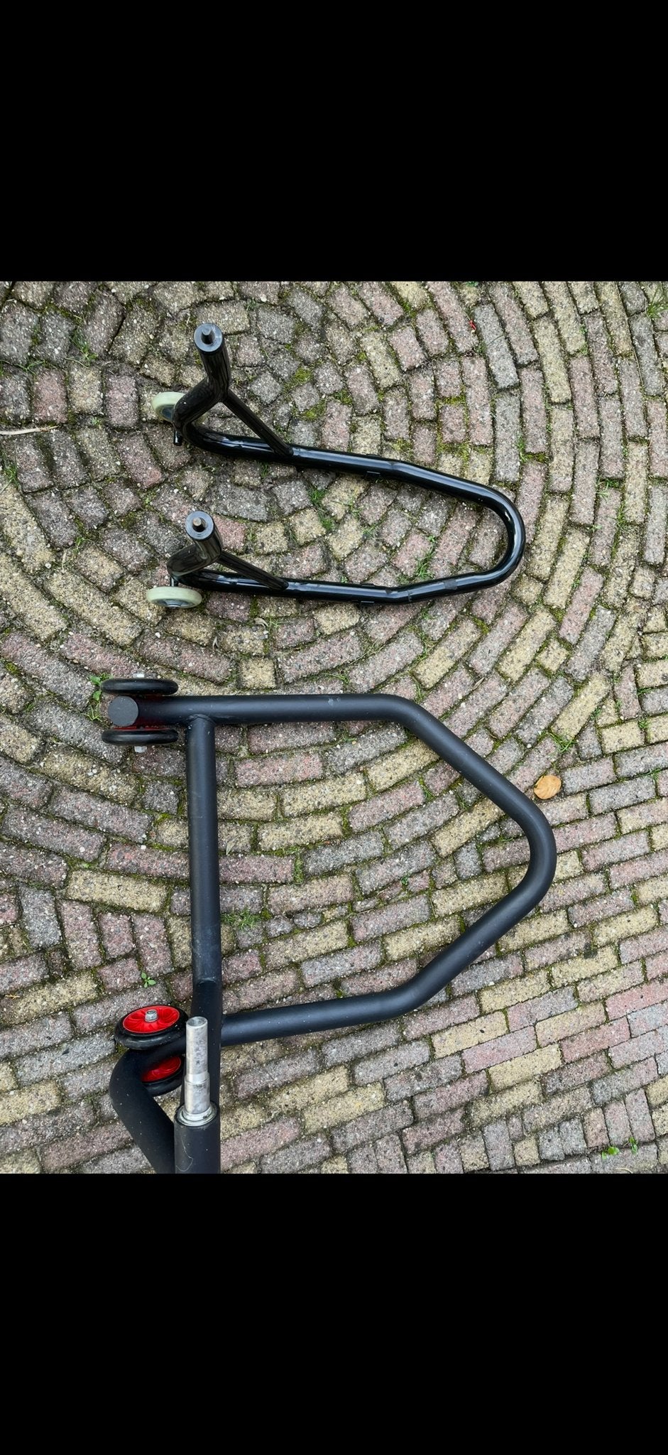 Motorfiets paddockstand voor en achter - Ducati Monster, Ophalen, Gebruikt