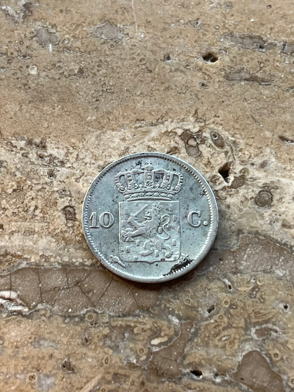 10 cent 1828 u Willem I, mooie kwaliteit, Zilver, Ophalen of Verzenden, 10 cent, Koning Willem I