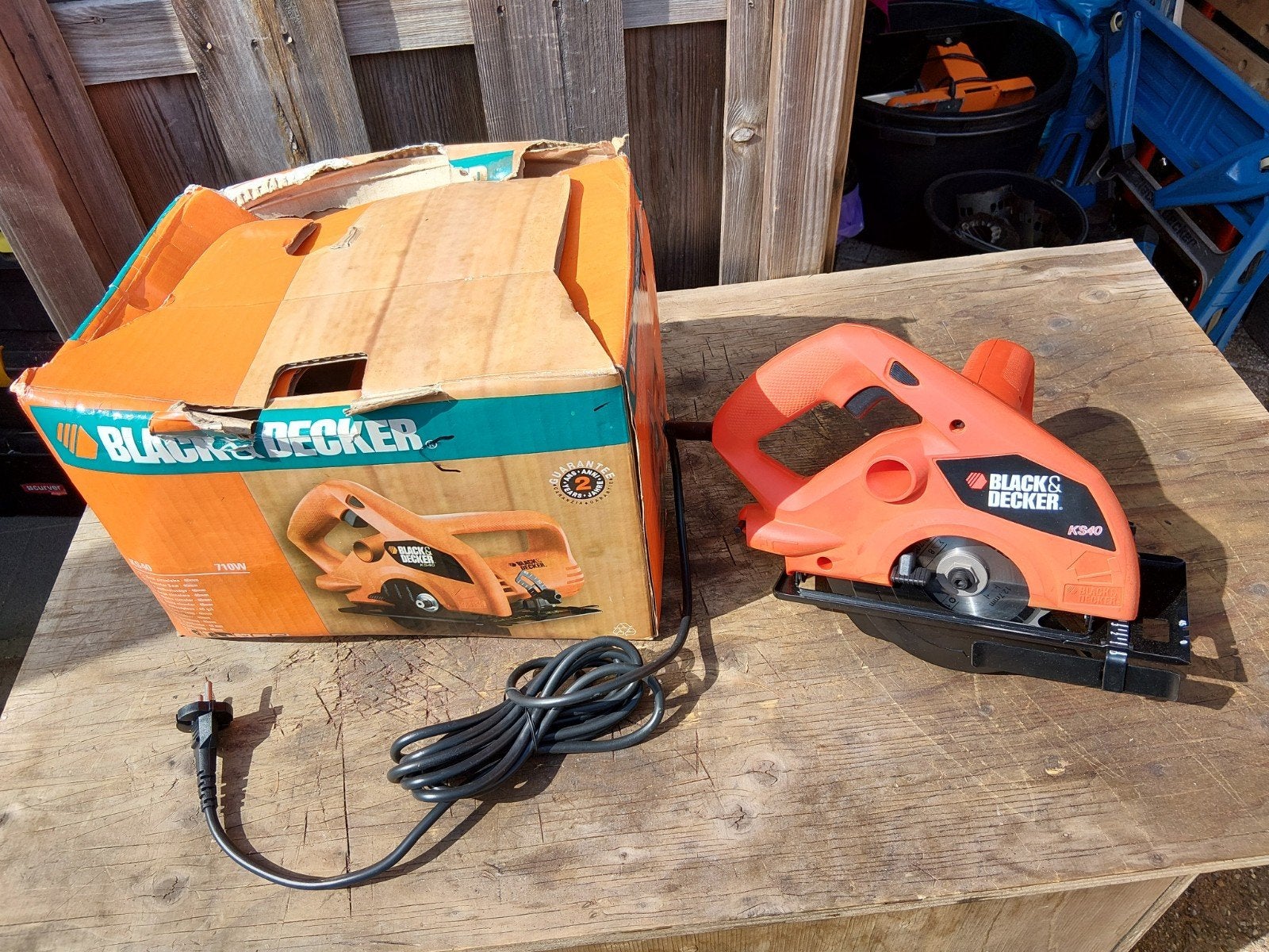 Black & Decker KS40 Cirkelzaag - Compact en Krachtig, Ophalen of Verzenden