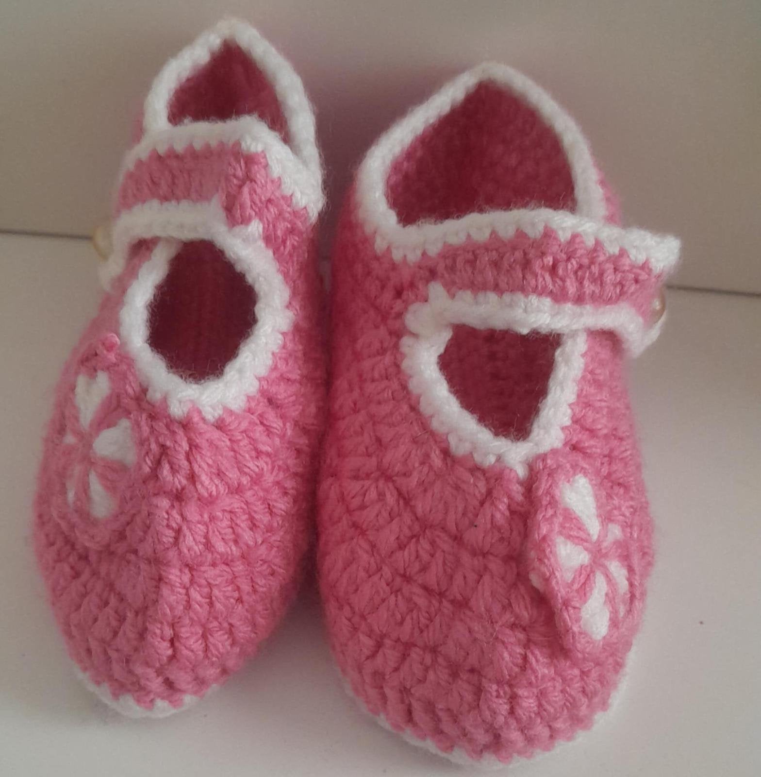 gebreide babyschoentjes, Ophalen, Nieuw, Meisje, Schoentjes