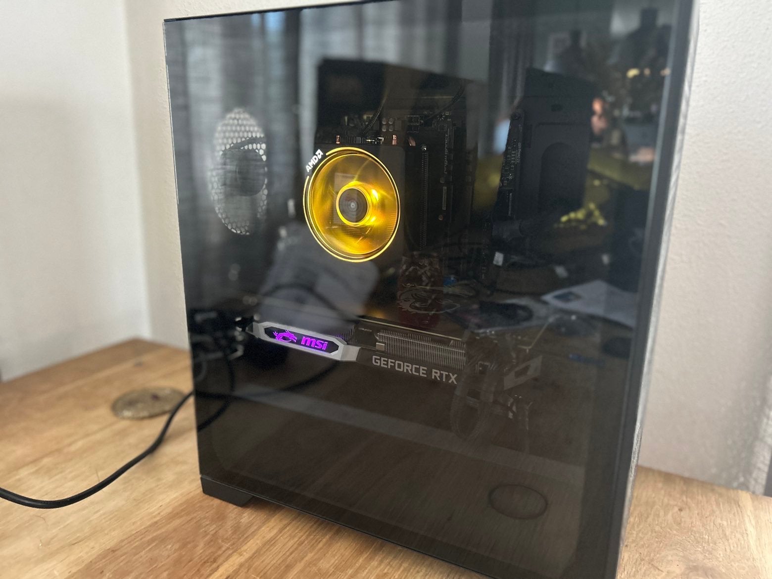Custom Gaming PC | MSI GEFORCE RTX 2070 | ryzen 5 5500 |, Computers en Software, Desktop Pc's, Zo goed als nieuw, 3 tot 4 Ghz
