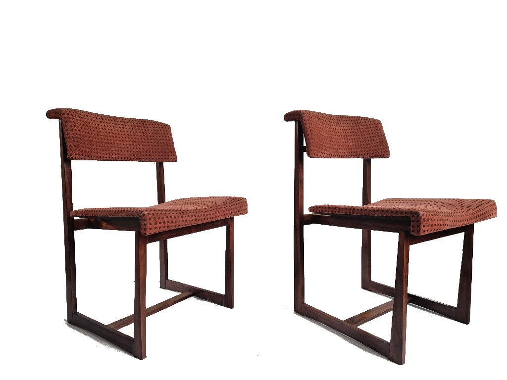 Mooie vintage rosewood Henning sorensen design stoelen, Ophalen, Gebruikt, Twee, Overige kleuren