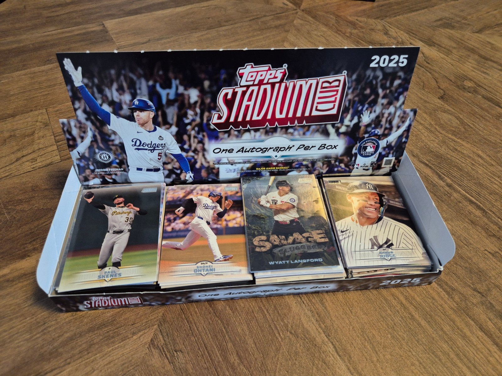 Topps stadium club 2025, Ophalen of Verzenden, Nieuw, Meerdere kaarten