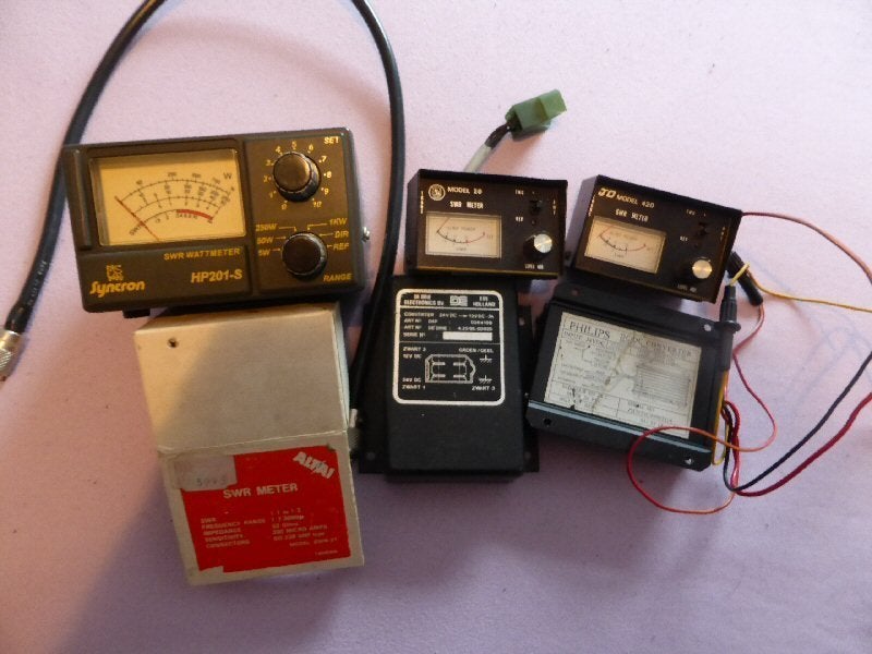 3 swr-meters en 2 omvormers 24-12 Volt, Ophalen of Verzenden, Zo goed als nieuw