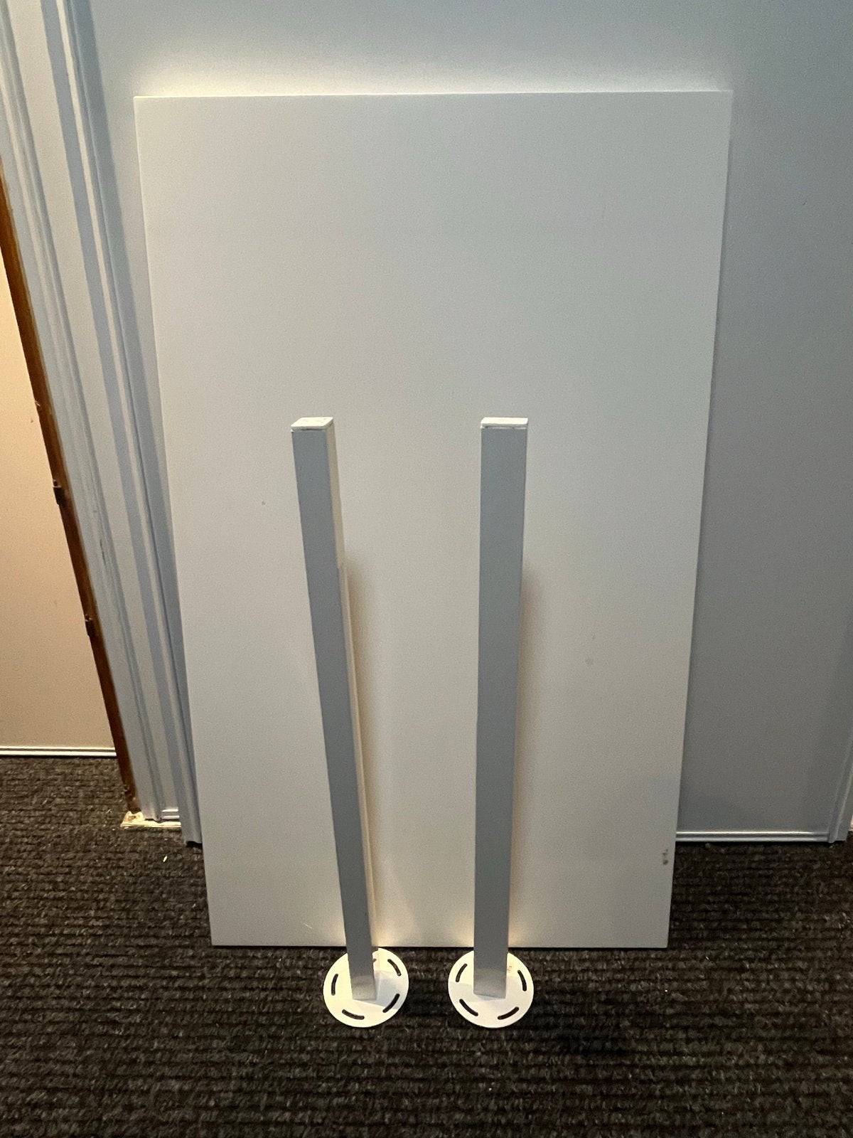 IKEA Lagkapten Bureaublad 100x60 met 2 poten, Huis en Inrichting, Ophalen, Gebruikt, Spaanplaat of MDF, IKEA