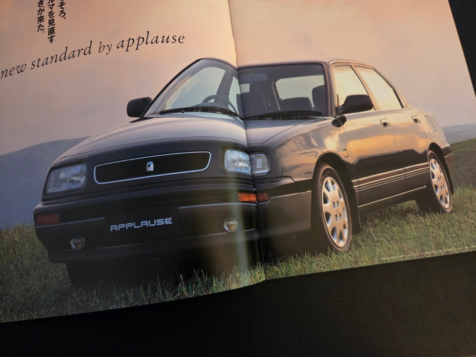 Brochure Daihatsu Applause 1992 Japans, Ophalen of Verzenden, Zo goed als nieuw, Overige merken