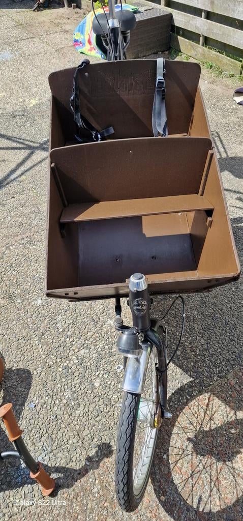 Degelijke bakfiets, Fietsen en Brommers, Fietsen | Bakfietsen, Ophalen, Gebruikt, 2 kinderen, Overige merken