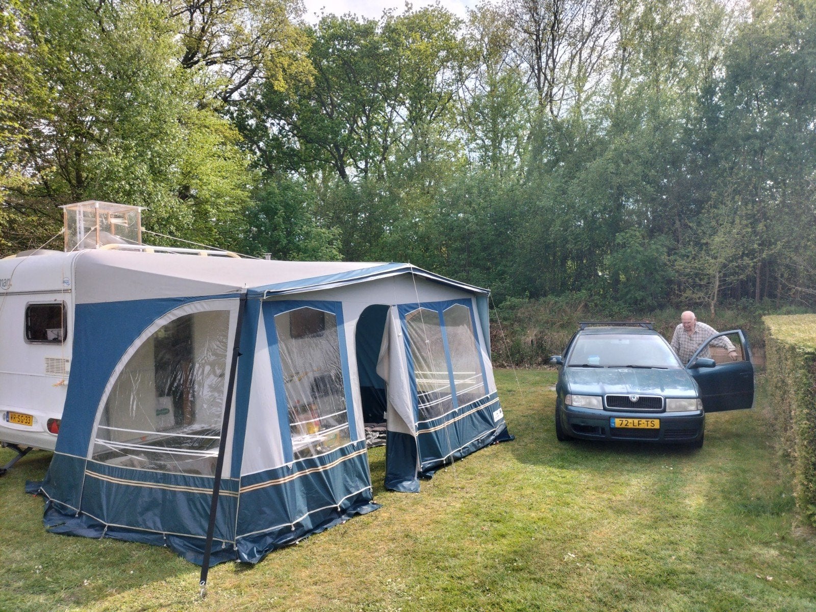 Beschikbaar vanaf 29 augustus. Sterckeman caravan uit 2005, Sterckeman, Particulier, Luifel, 6 tot 7 meter