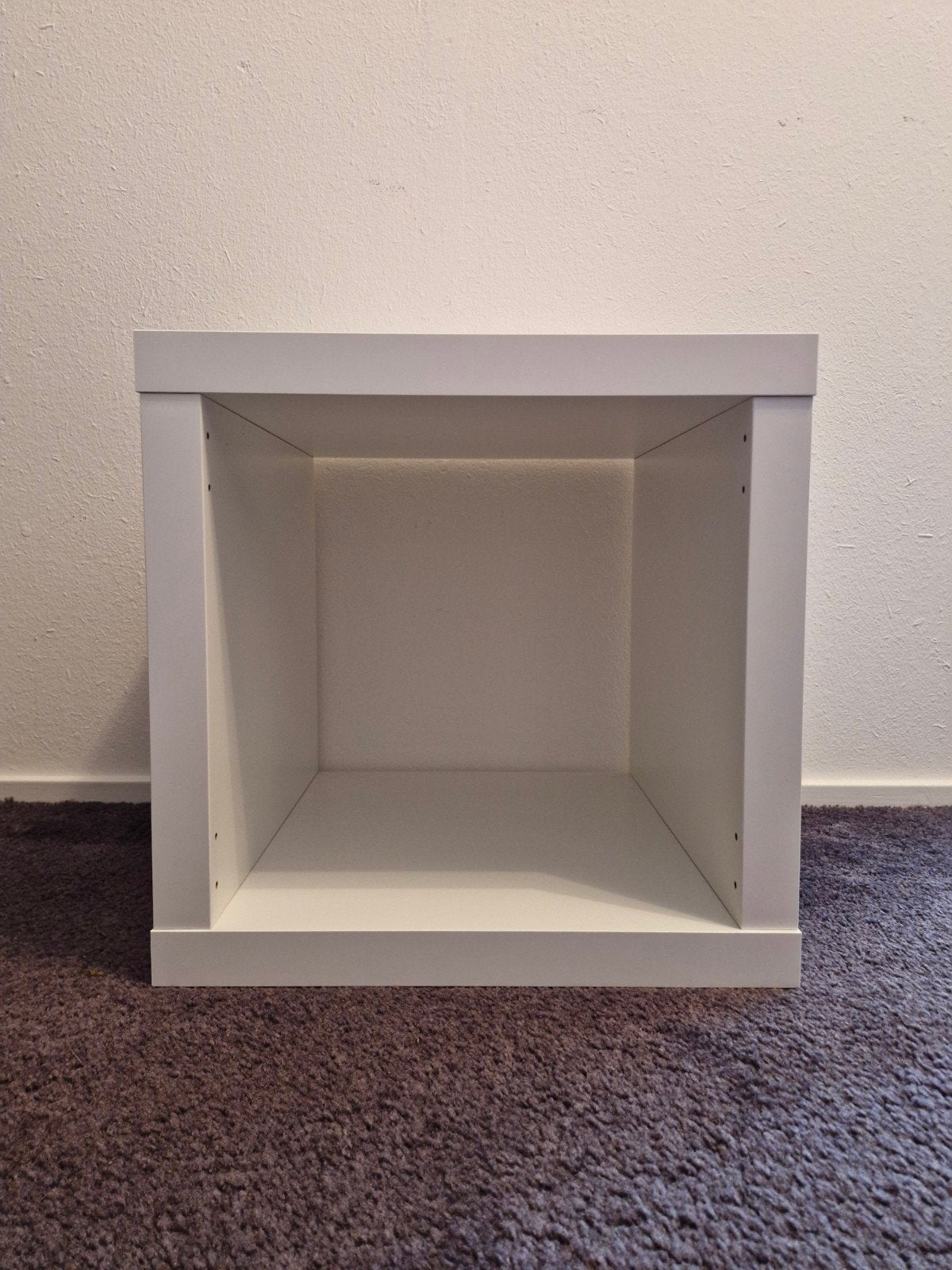 Handige witte IKEA Kallax kast 1 vak!
(2 stuks te koop!), Ophalen, Zo goed als nieuw