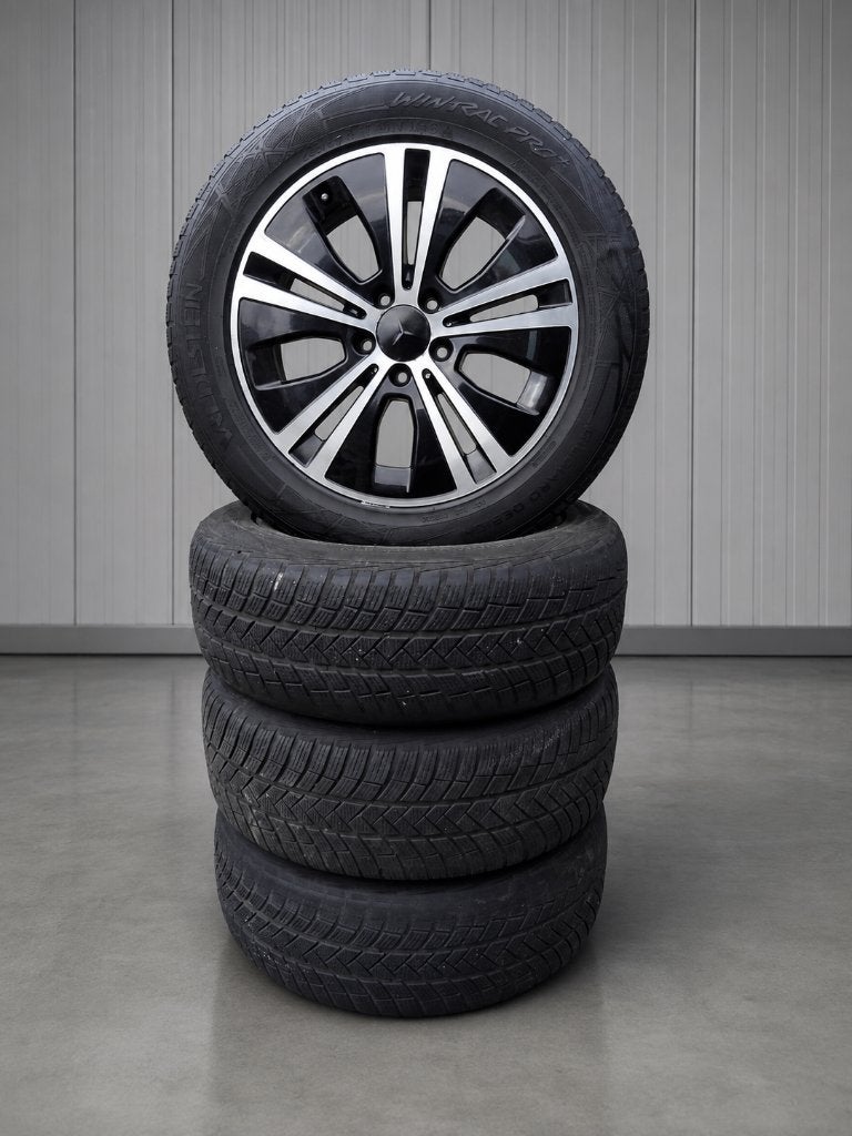 set velgen en banden Mercedes Vito W447 Vredestein Wintrac, Auto-onderdelen, Banden en Velgen, 17 inch, Band(en), 225 mm, Bestelwagen