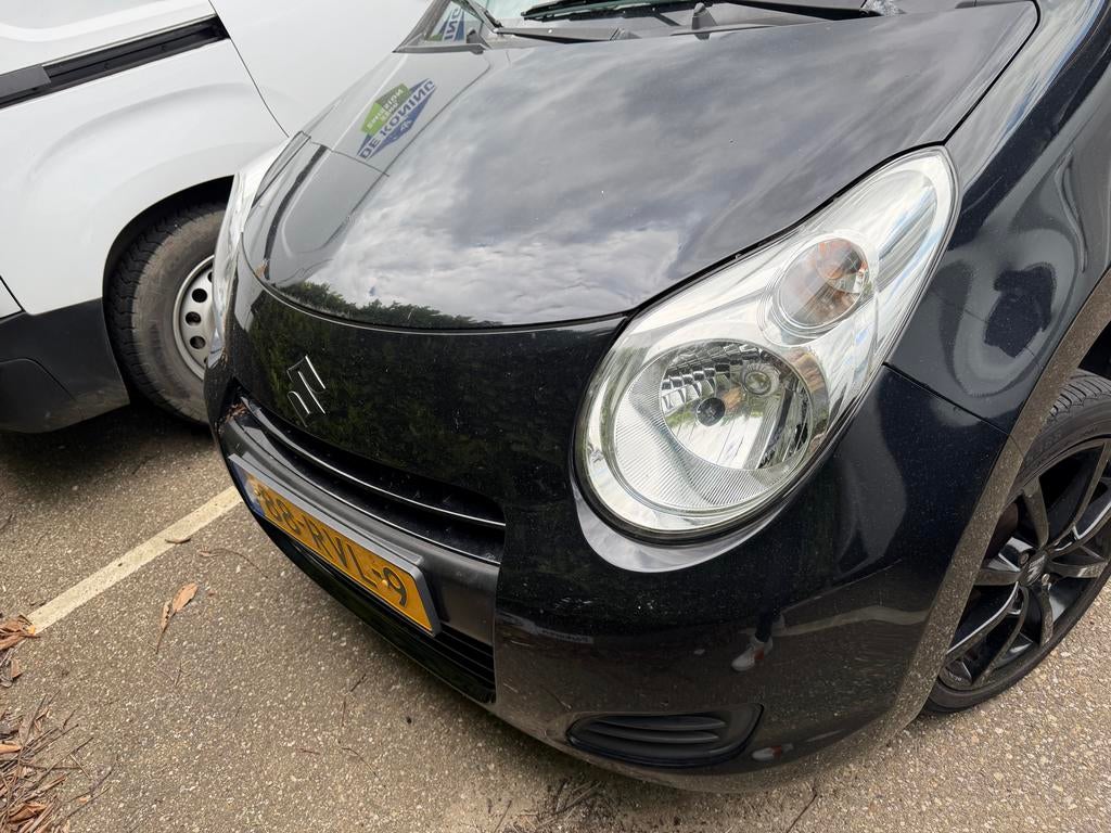 Suzuki Alto 1.0 2011 Zwart Silverline, Auto's, Suzuki, Voorwielaandrijving, Euro 5, 200 kg, Origineel Nederlands