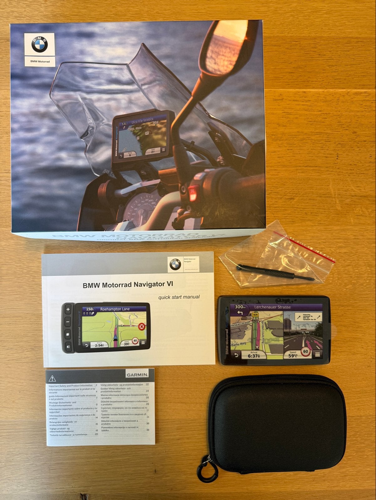BMW Motorrad Navigator VI - GPS voor motorfietsen, Motoren, Ophalen of Verzenden, Zo goed als nieuw