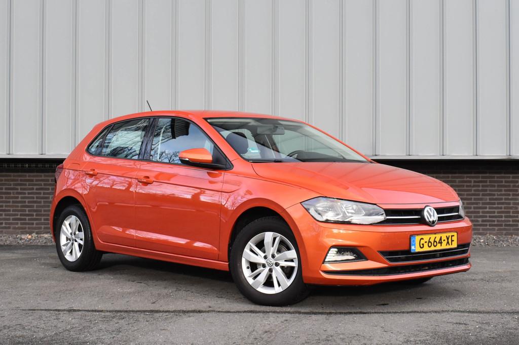Volkswagen Polo 1.0 TSI | Carplay | Cruise Control | Airco |, Auto's, Stof, Gebruikt, Overige kleuren, 49 €/maand
