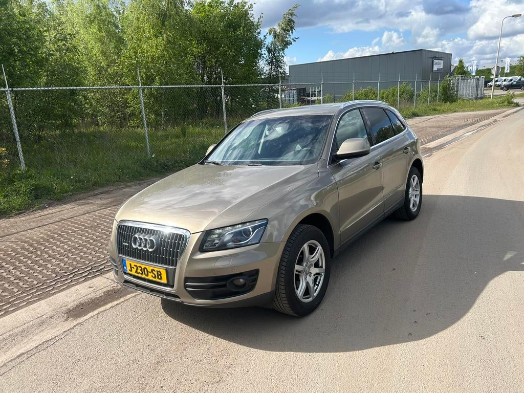 Audi Q5 2.0 Tfsi Quattro 2009 Automaat Panodak B&O, Auto's, Automaat, Geel, Vierwielaandrijving, Particulier