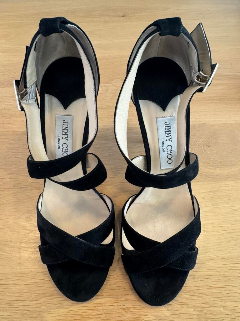 Jimmy Choo naaldhakken, Pumps, Zwart, Ophalen of Verzenden, Zo goed als nieuw