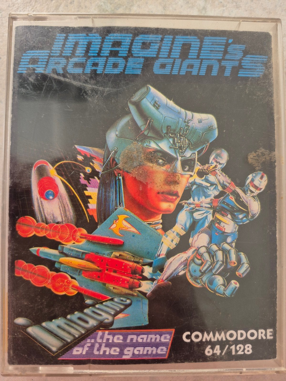 Imagine's Arcade Giants - Commodore 64/128, Spelcomputers en Games, Games | Overige, Ophalen of Verzenden, Gebruikt, Overige genres