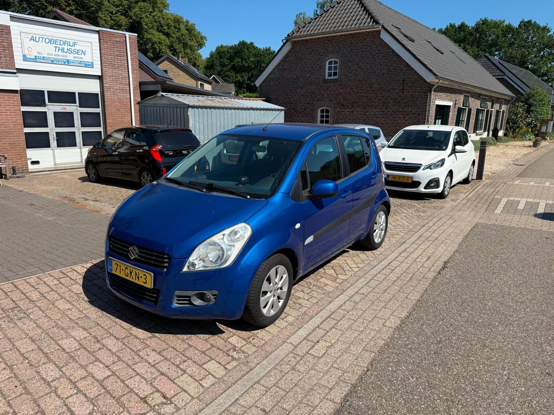 Suzuki Splash 1.2 Exclusive, Voorwielaandrijving, 4 cilinders, 965 kg, Blauw