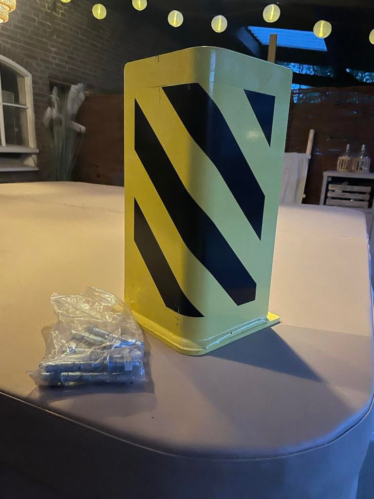 Hoekbeschermer / Stootbeveiliging Geel/Zwart, Ophalen of Verzenden, Gebruikt