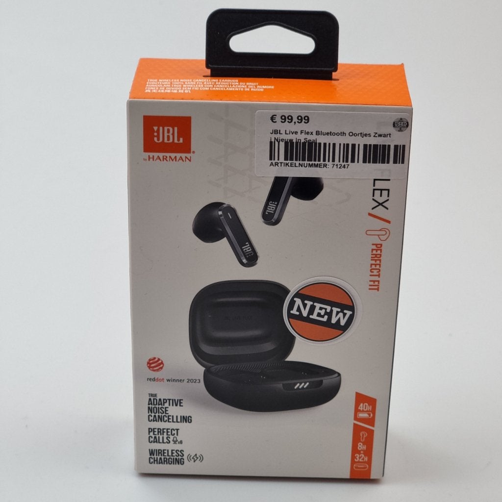 JBL Live Flex Bluetooth Oortjes Zwart | Nieuw In Seal, Audio, Tv en Foto, Koptelefoons, JBL, Gebruikt, Support@jbl.com, 400 Atlantic Street
Stamford, CT 06901
USA