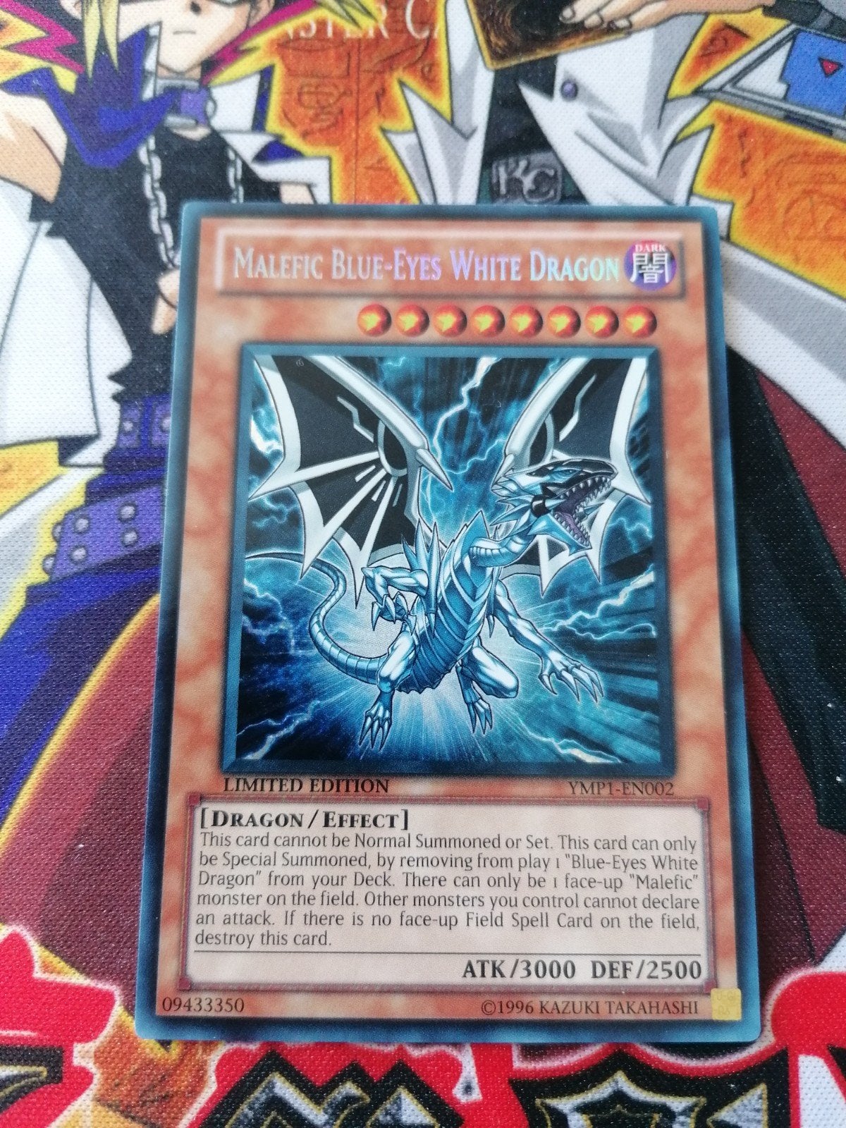 Malefic Blue-Eyes White Dragon - Secret Rare YMP1 - Yu-Gi-Oh, Hobby en Vrije tijd, Verzamelkaartspellen | Yu-gi-Oh!, Ophalen of Verzenden