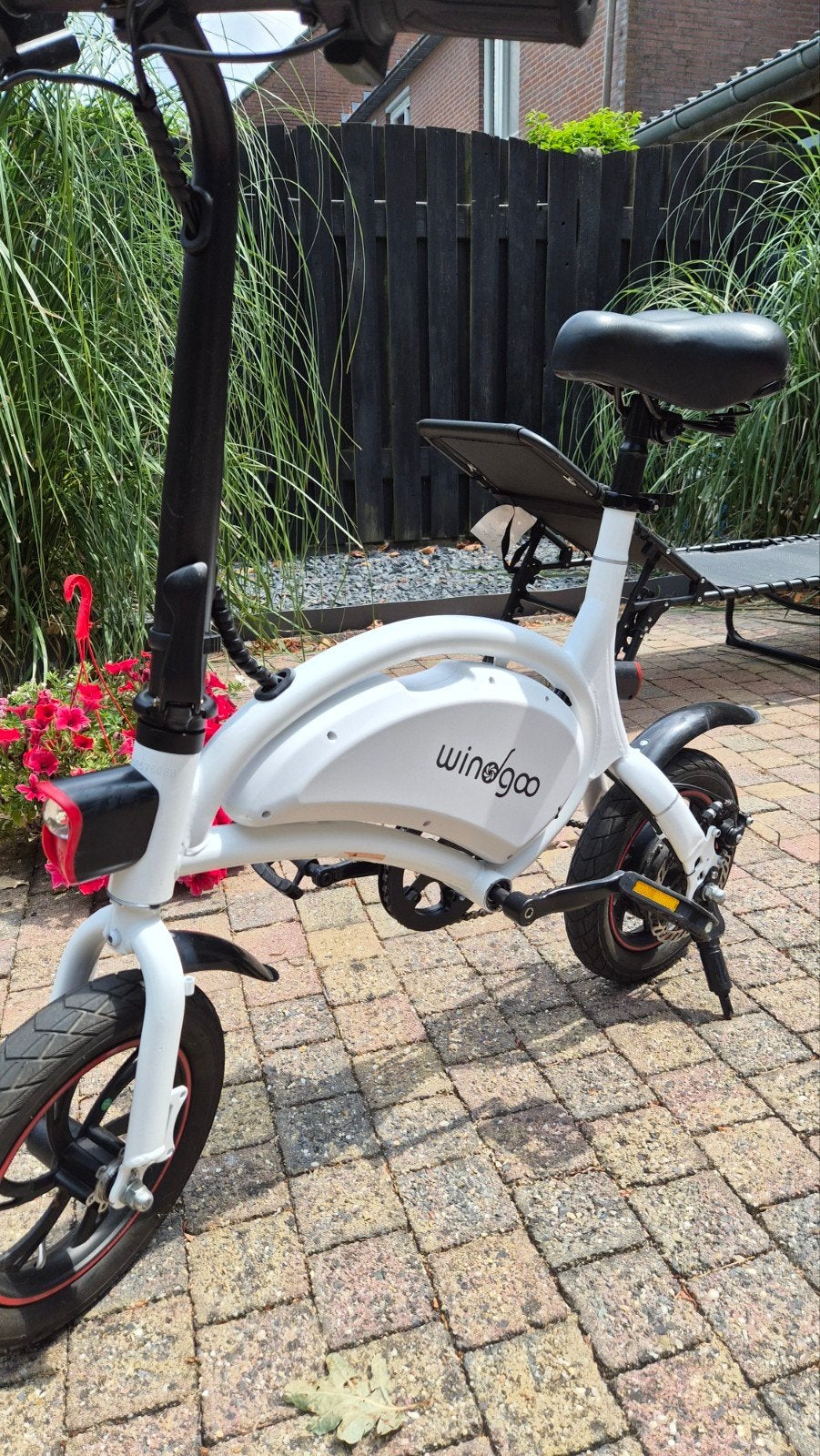 Windgoo B3 elektrische fiets met gashendel, Fietsen en Brommers, Elektrische fietsen, Overige merken, Minder dan 30 km per accu
