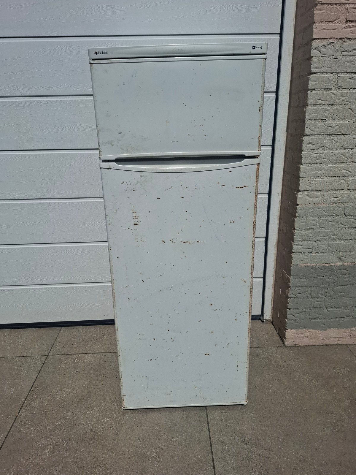 Indesit Koelkast met Vriesvak - Gebruikt, Ophalen, 150 tot 200 liter, Gebruikt, 60 cm of meer