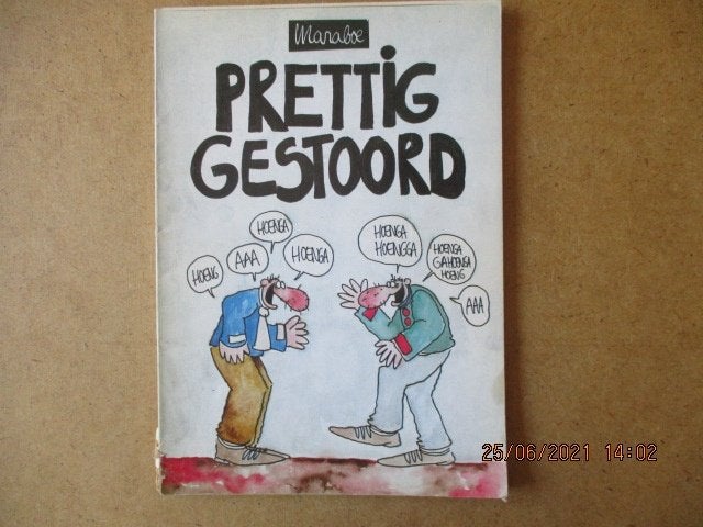 adv3715 prettig gestoord, Boeken, Stripboeken, Eén stripboek, Ophalen, Gelezen