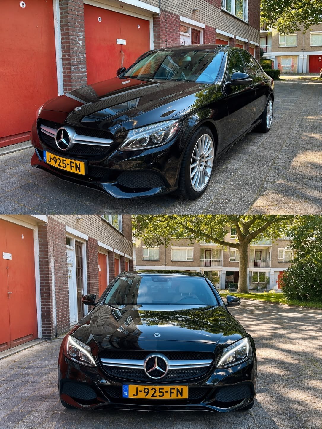 Mercedes-Benz C-Klasse C250 211pk 9G-TRONIC 2018 Zwart, Auto's, Automaat, 1800 kg, 4 cilinders, Zwart