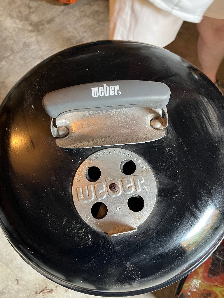 Barbecue op kolen Weber, Ophalen, Zo goed als nieuw, Weber barbecue