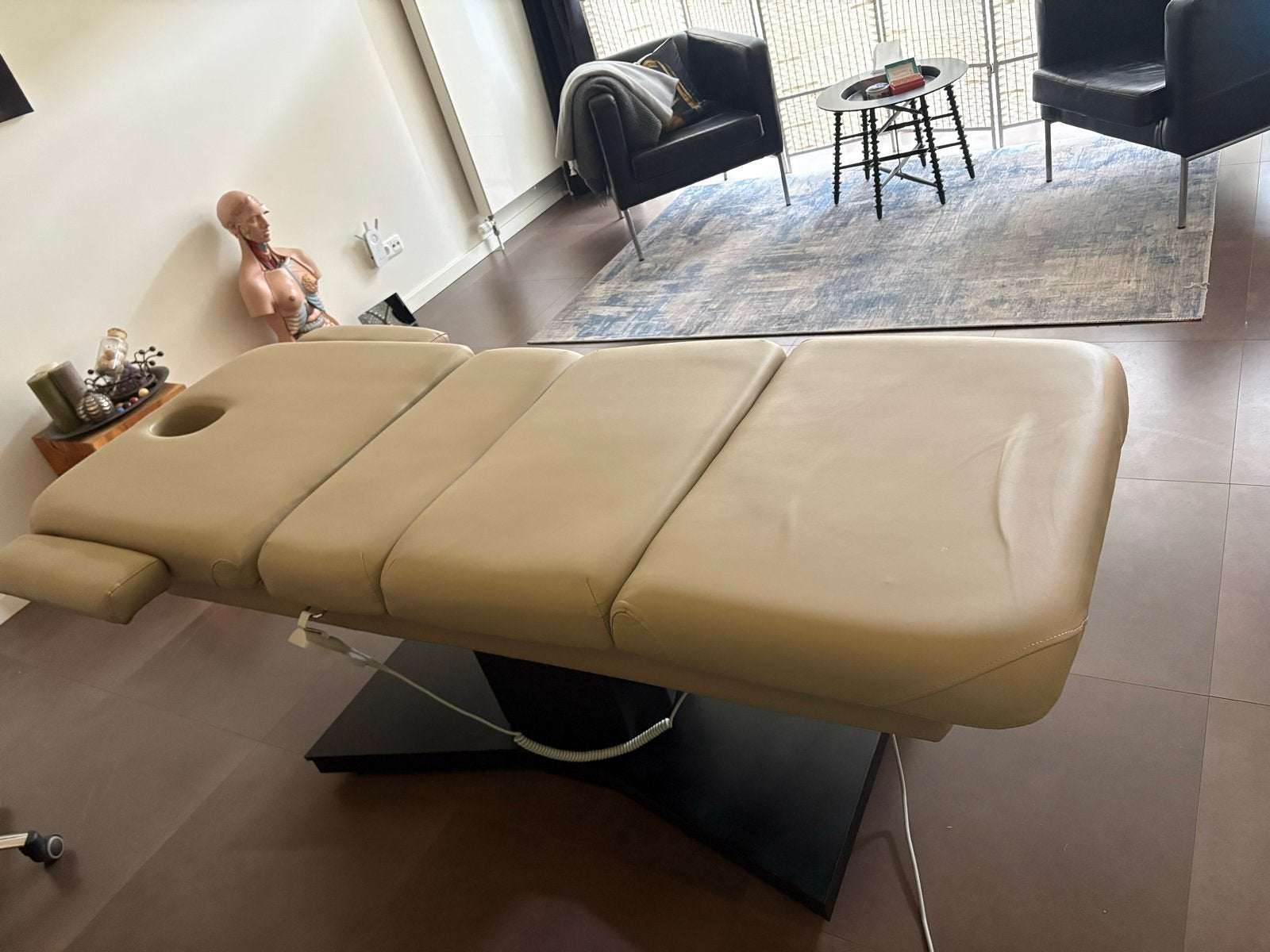 Elektrisch verstelbare massagebank, Ontspanningsmassage