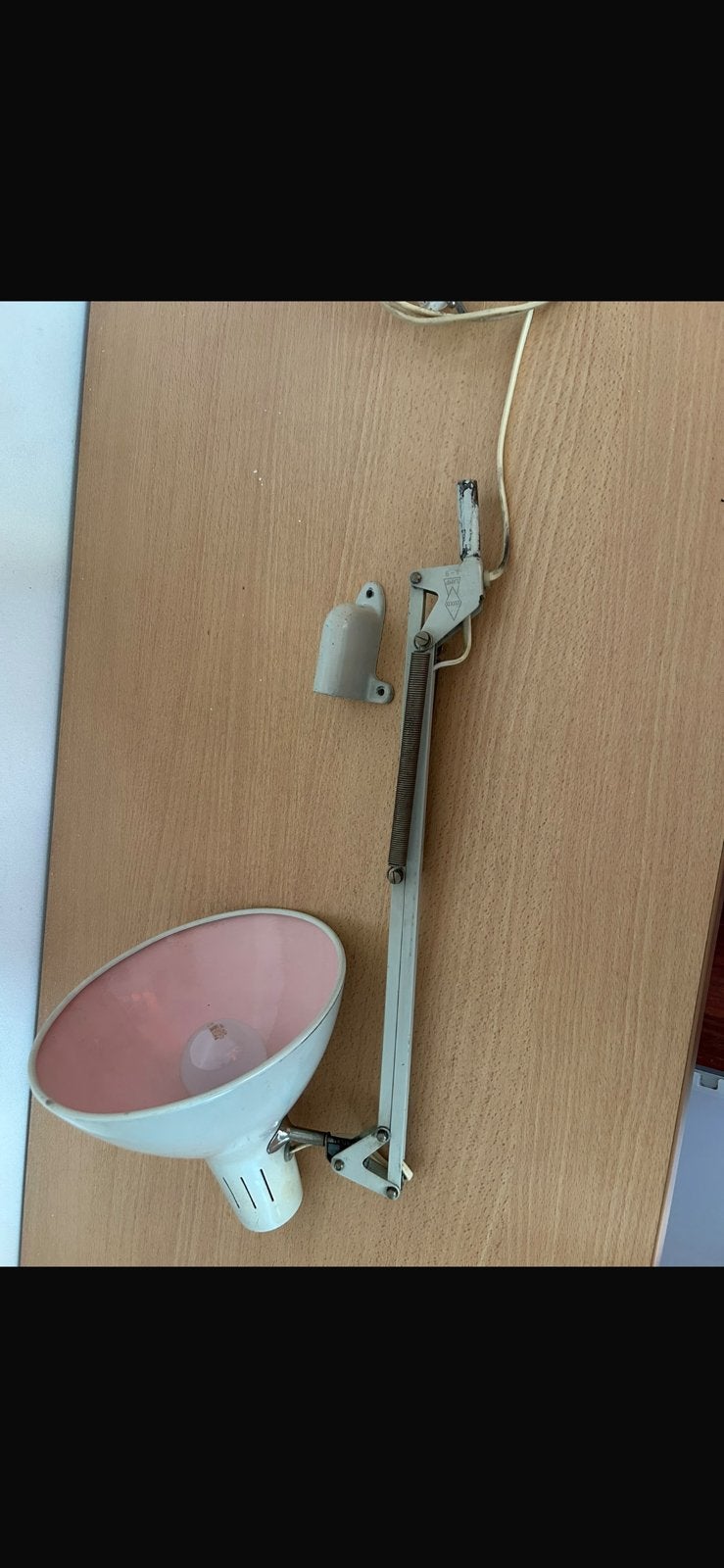 Vintage lamp, Huis en Inrichting, Ophalen, Gebruikt