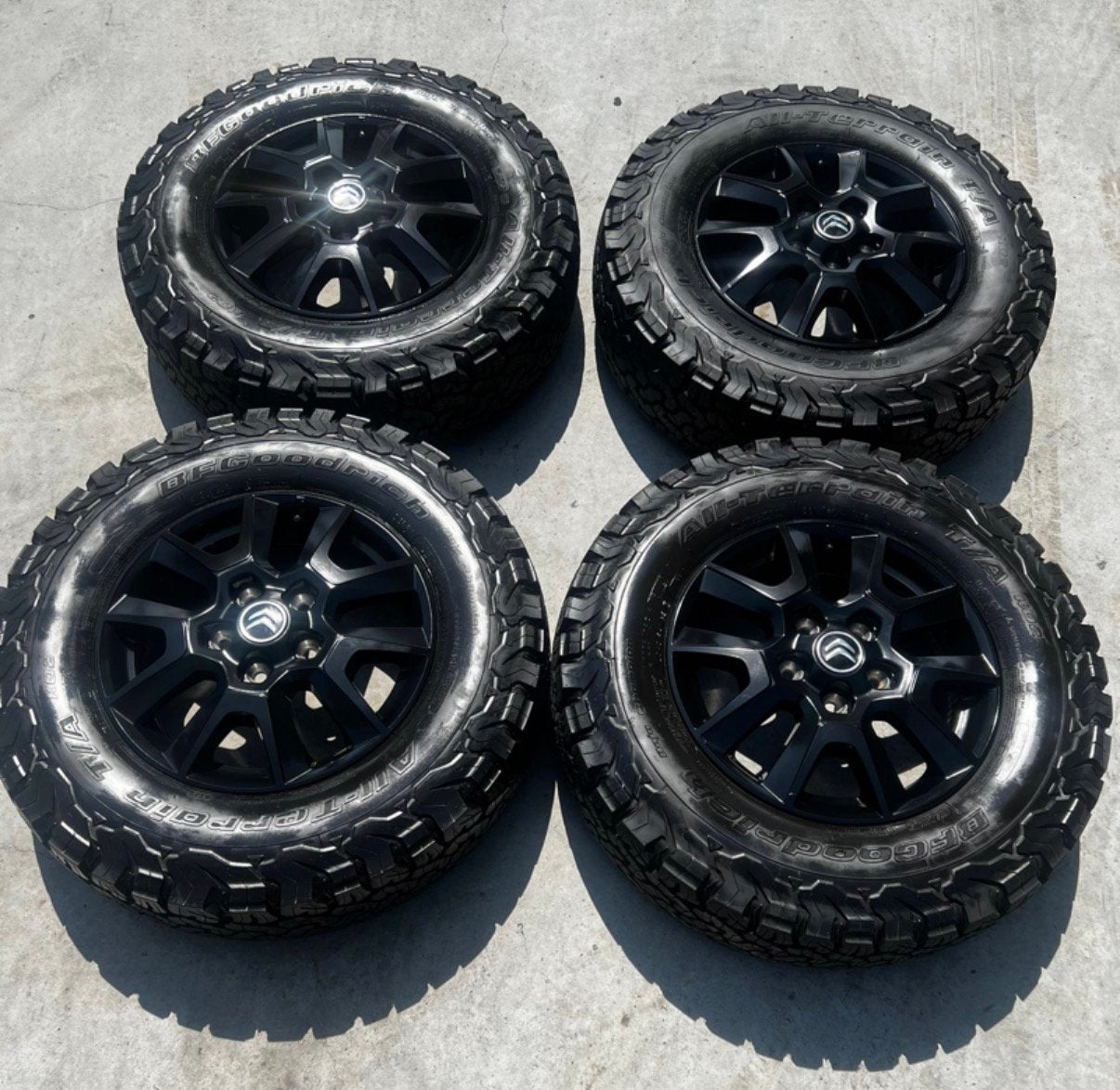 Originele Citroën Jumper / Fiat Ducato set all terrain