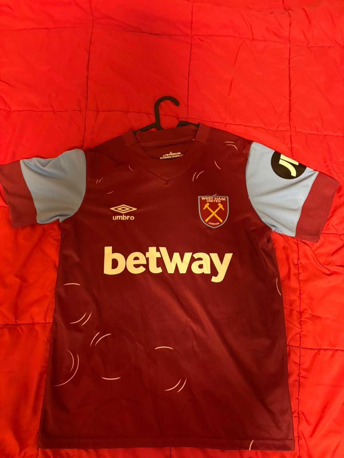 West Ham United 2023-2024 Kudus, Maat S, Ophalen of Verzenden, Gebruikt, Shirt