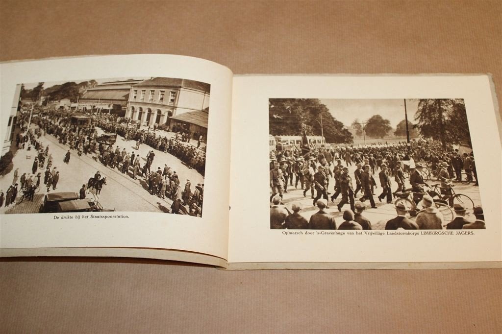Nationale Landstormdag 1928 — Fotoboek Vrijwillige Landstorm, Ophalen of Verzenden, Gelezen