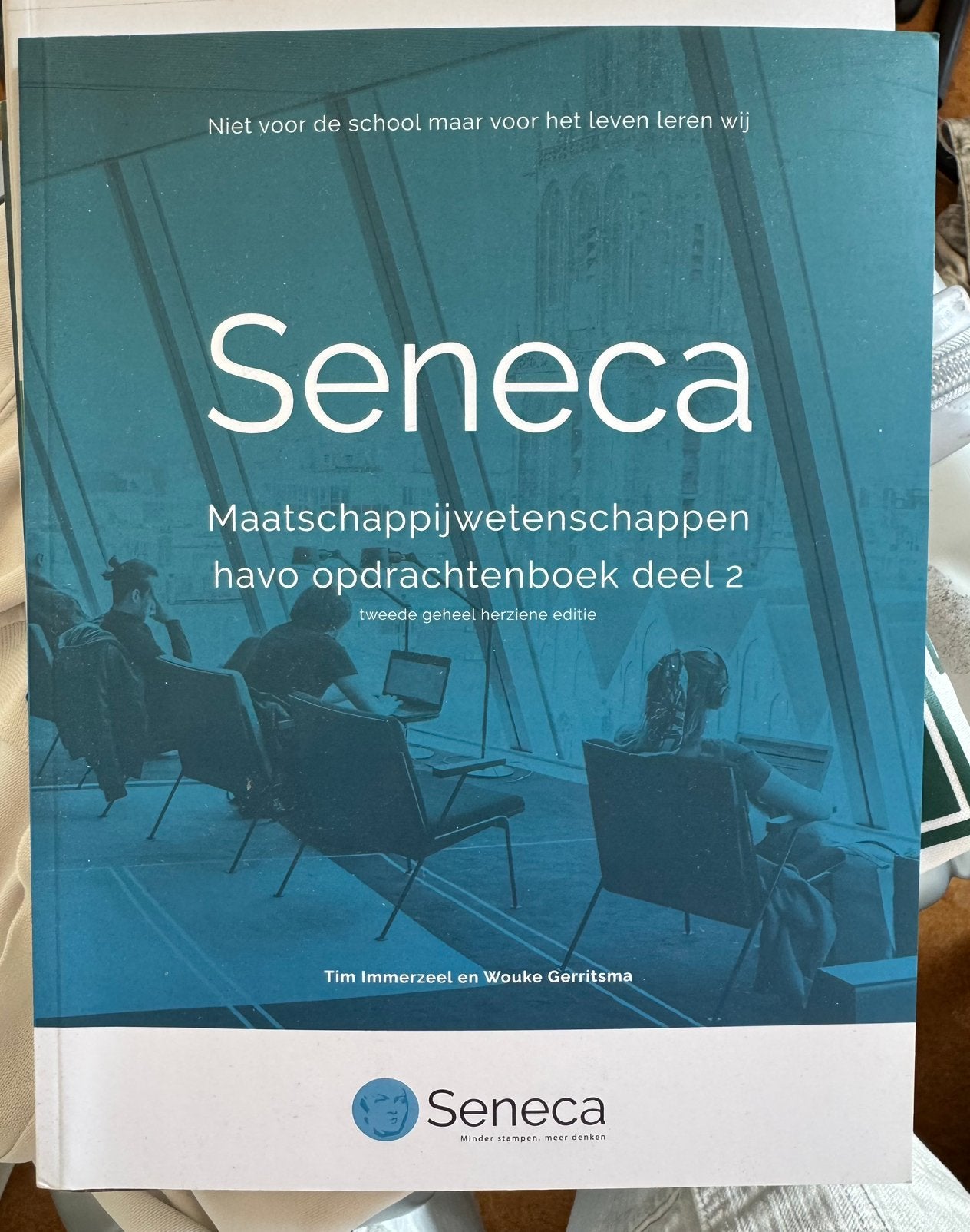 Seneca maatschappijwetenschappen havo opdrachtenboek deel 2, Boeken, Ophalen of Verzenden, Zo goed als nieuw, Marieke Spoelman; Tim Immerzeel