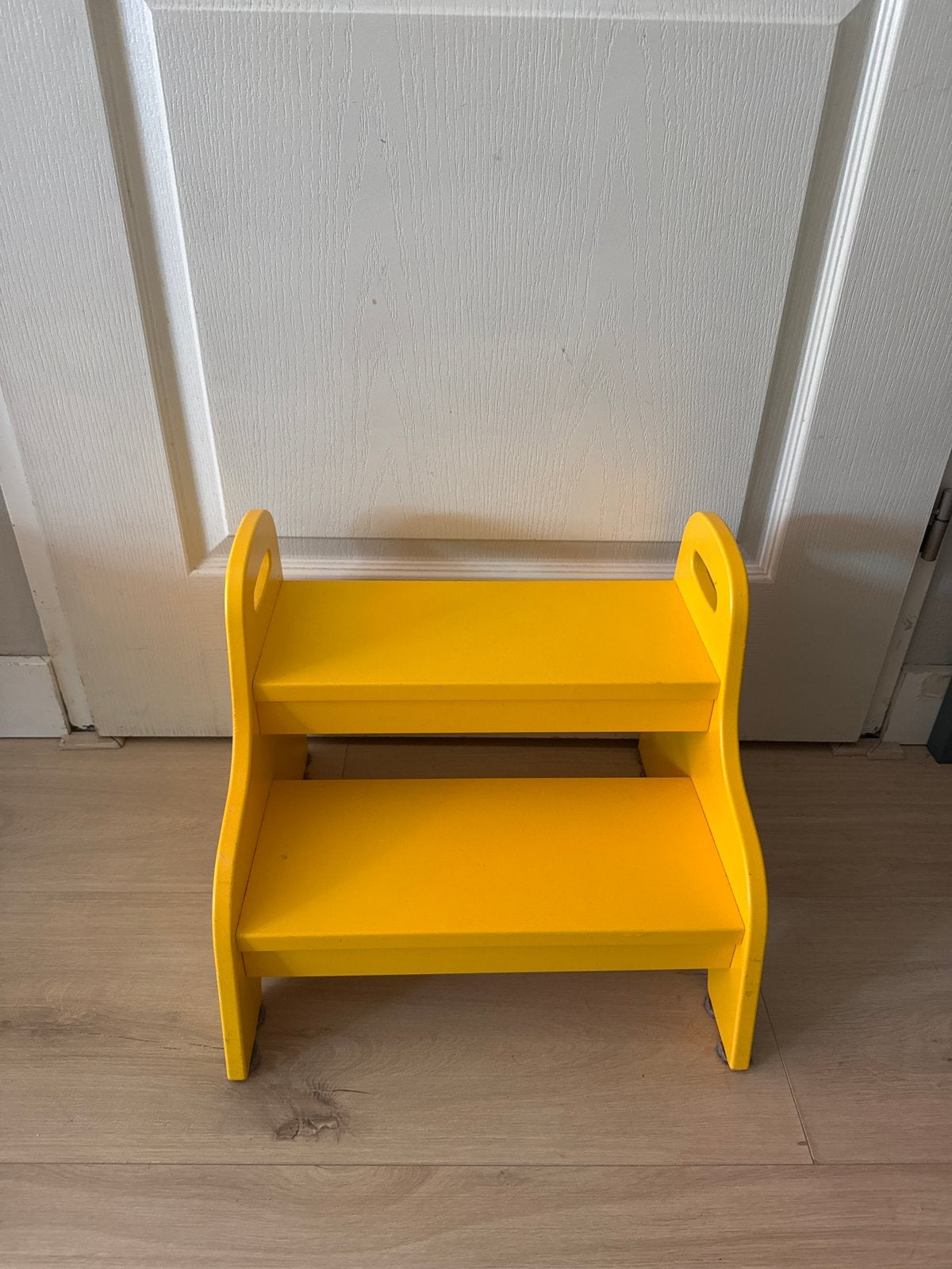Gele houten opstapje voor kinderen, Ophalen, Gebruikt, Overige typen