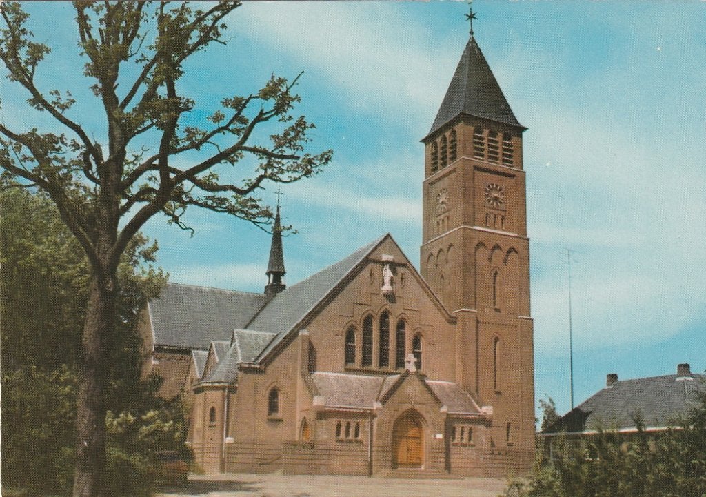 MIDDELBEERS R.K. Kerk, Verzenden, 1980 tot heden, Gelopen, Noord-Brabant