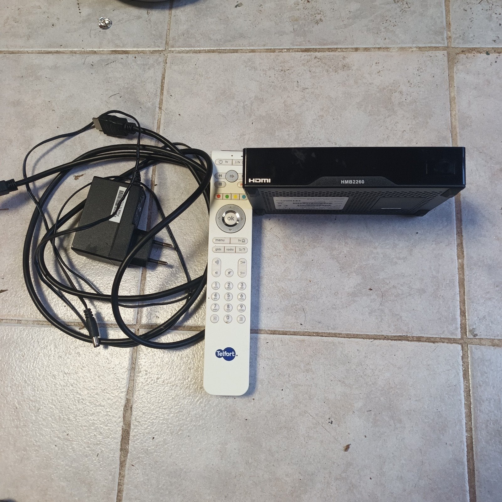KPN Arcadyan HMB2260 TV Ontvanger met afstandsbediening, Audio, Tv en Foto, Ophalen of Verzenden, Gebruikt, Decoder
