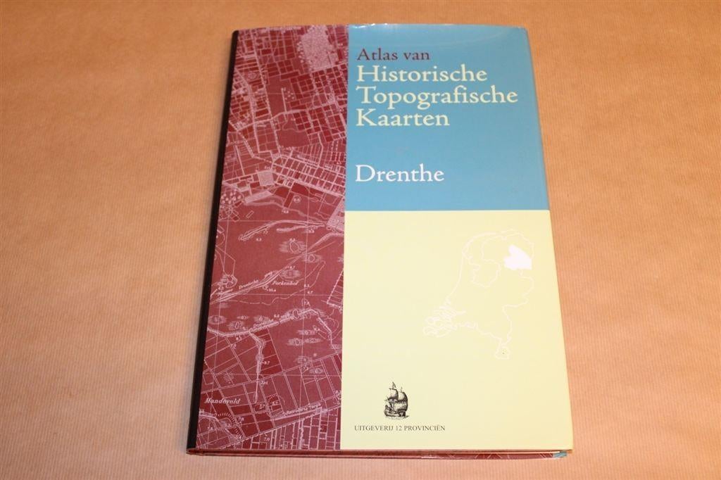Atlas van Historische Topografische Kaarten - Drenthe, Boeken, Atlassen en Landkaarten, Ophalen of Verzenden, 1800 tot 2000, Nederland