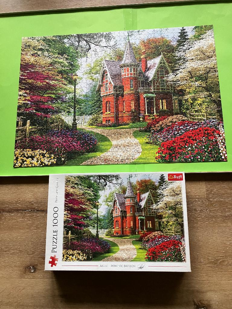 Heel mooie puzzel om te maken, Ophalen, 500 t/m 1500 stukjes, Zo goed als nieuw, Legpuzzel