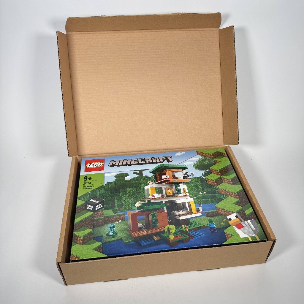 LEGO Minecraft 21174 Het Moderne Boomhuis – Nieuw, Minecraft, Lego, Nieuw, Ophalen of Verzenden