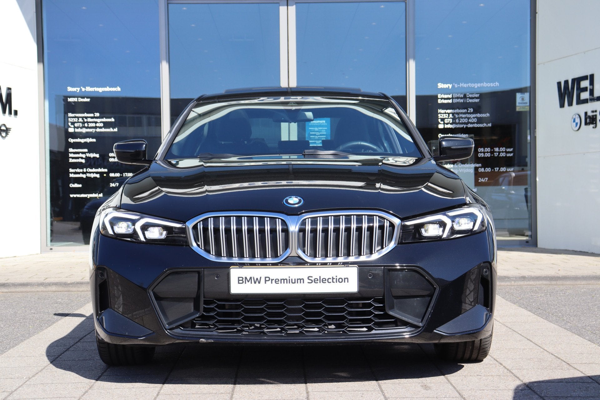 BMW 3 Serie 330e M Sport Automaat / Trekhaak / Schuif-kantel, Auto's, Achterwielaandrijving, Gebruikt, 4 cilinders, Met garantie (alle)