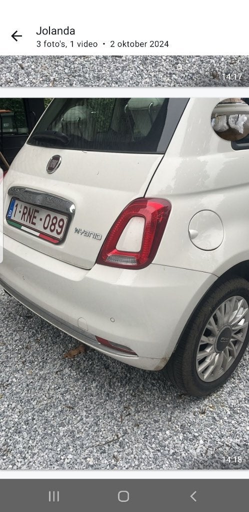Fiat 500, Ophalen, Fiat, Bumper
