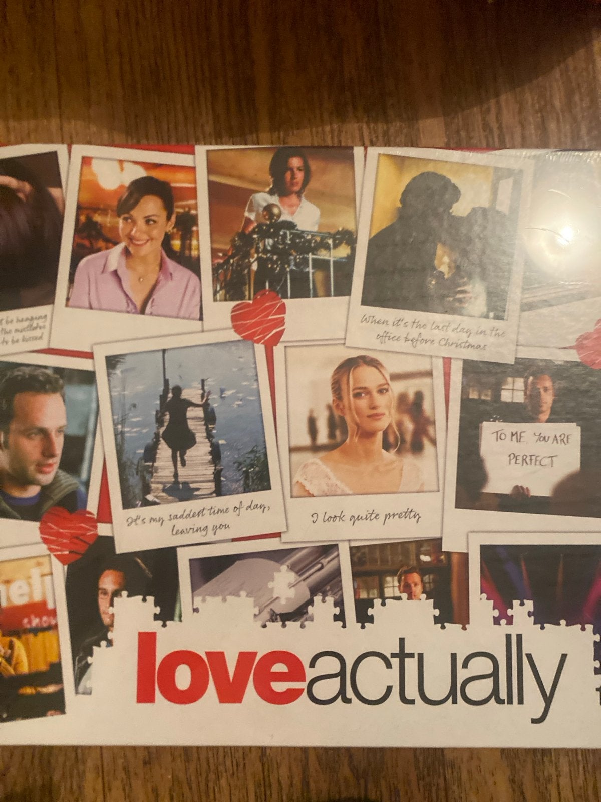 Love Actually puzzel- Nieuw in verpakking, Ophalen of Verzenden, 500 t/m 1500 stukjes, Nieuw