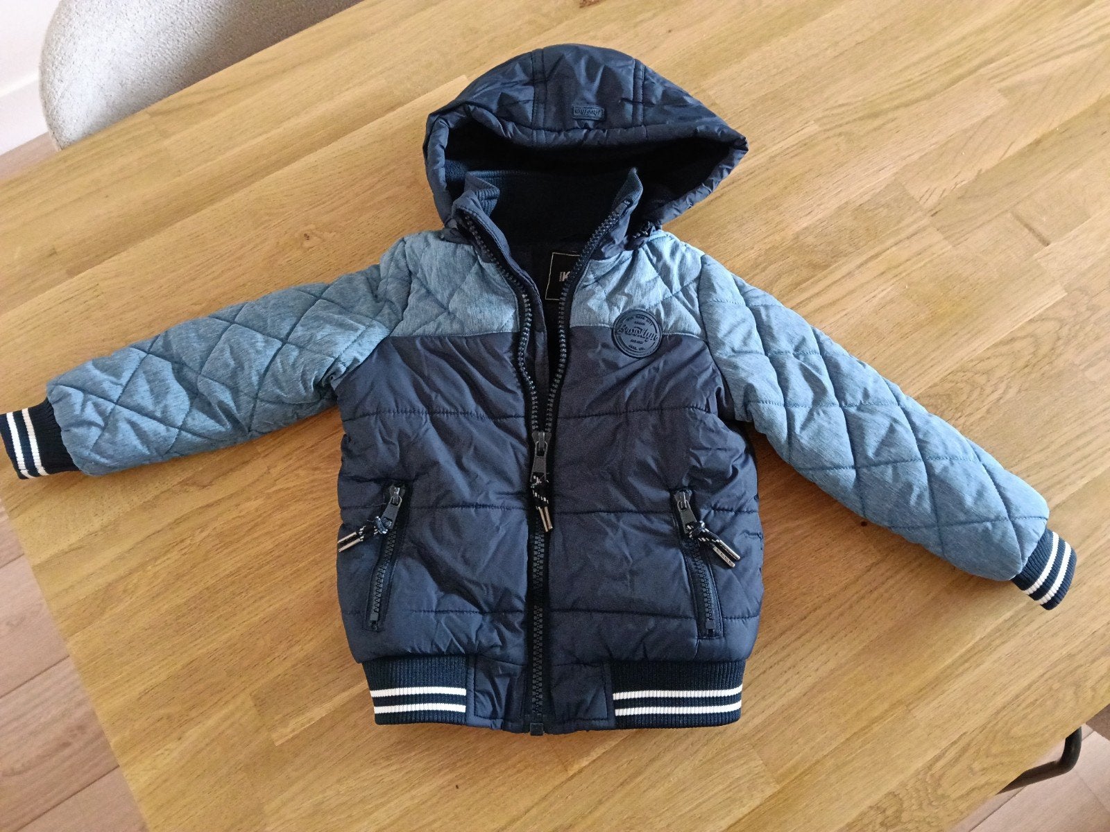 Z.g.a.n. winterjas maat 98/104 Ter Stal, Ophalen, Jongen of Meisje, Zo goed als nieuw, Ter Stal