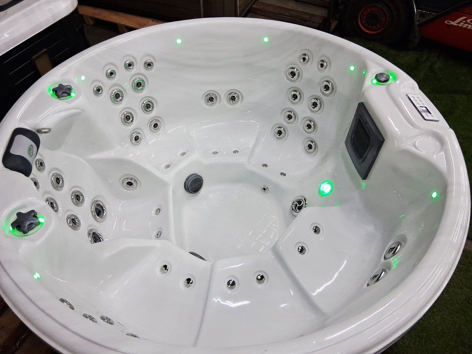 Balboa ronde jacuzzi unieke spa incl bezorging&garantie, Ophalen of Verzenden, Zo goed als nieuw, Filter